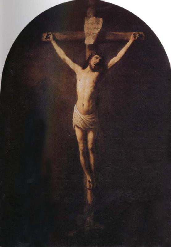 REMBRANDT Harmenszoon van Rijn Christ on the Cross oil painting image